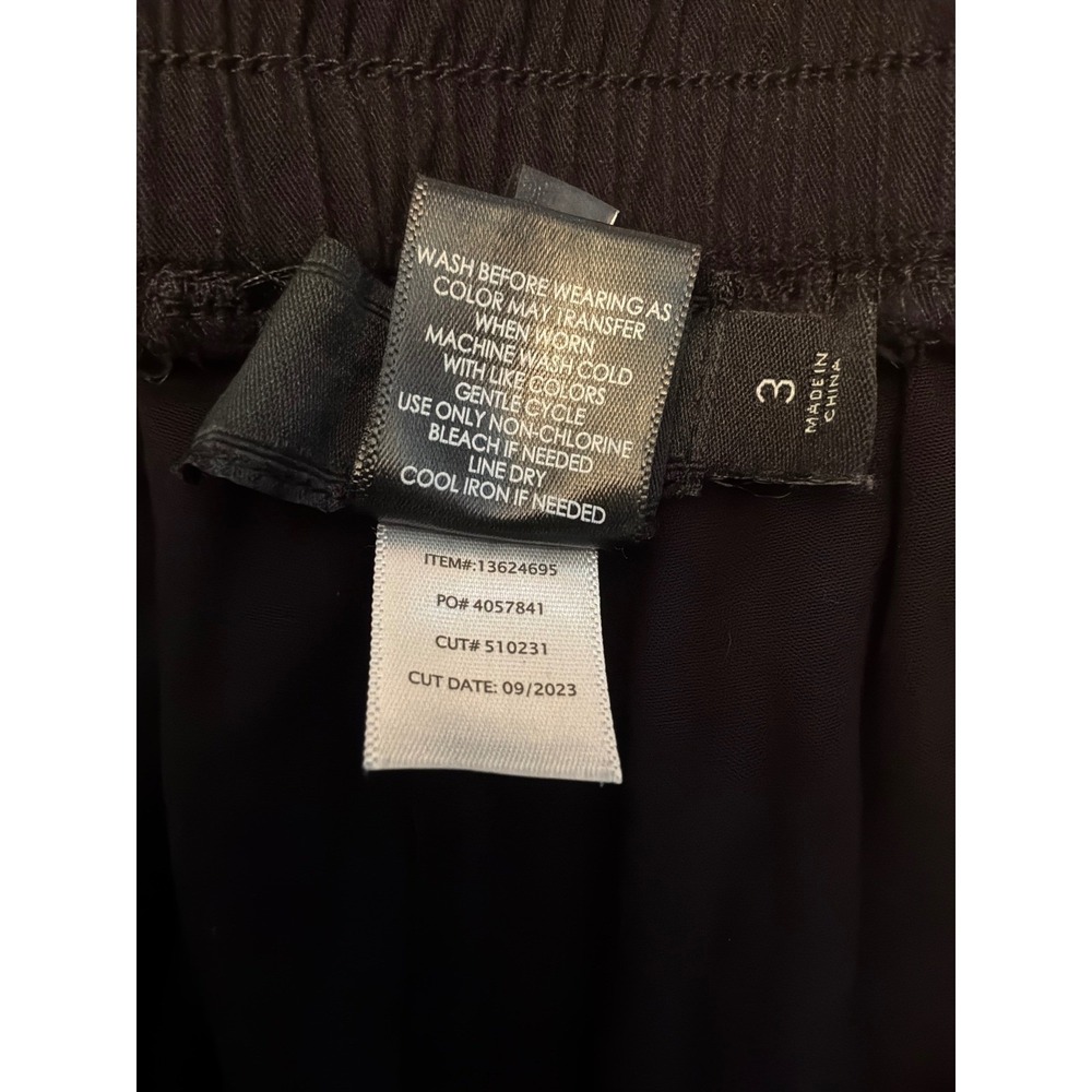 Torrid Cargo Jogger Pants Women 3X Black Tapered Rayon Blend Pocket Gorpcore - Picture 8 of 8
